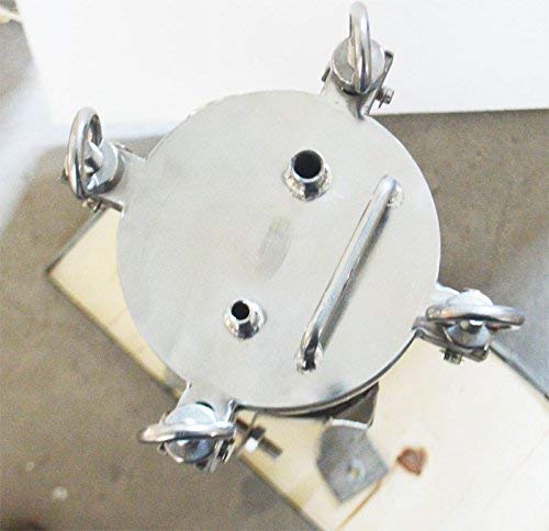 INTSUPERMAI #4 304 Stainless Steel Bag Filter Housing - 1” NPT 120PSI Water Filtration System for Industrial & Home Water Purification | Perfect for Drinking Water, Aquariums, and Pool Filtration