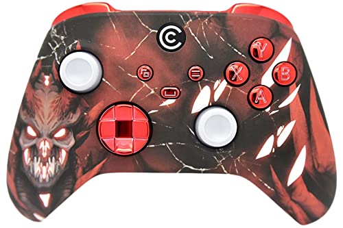 Red Demon W/Red Chrome Inserts