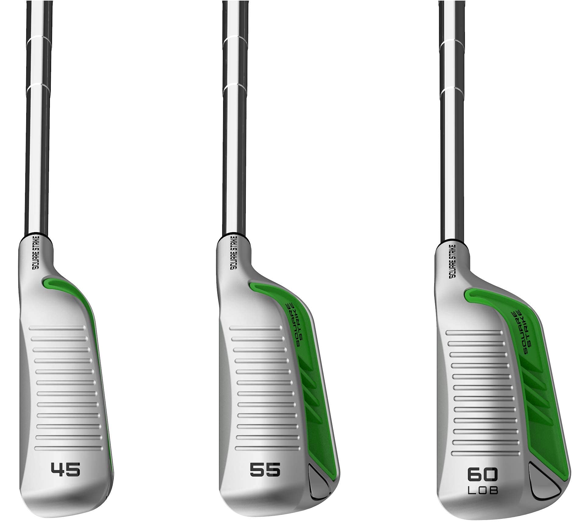 Square Strike Wedge - Legal Golf Pitching & Chipping Wedge for Men & Women - Tournament Approved - Hot List Winning Design - Improve Short Game & Lower Scores - Perfect for Approach Shots, Bunker Play & Tight Lies