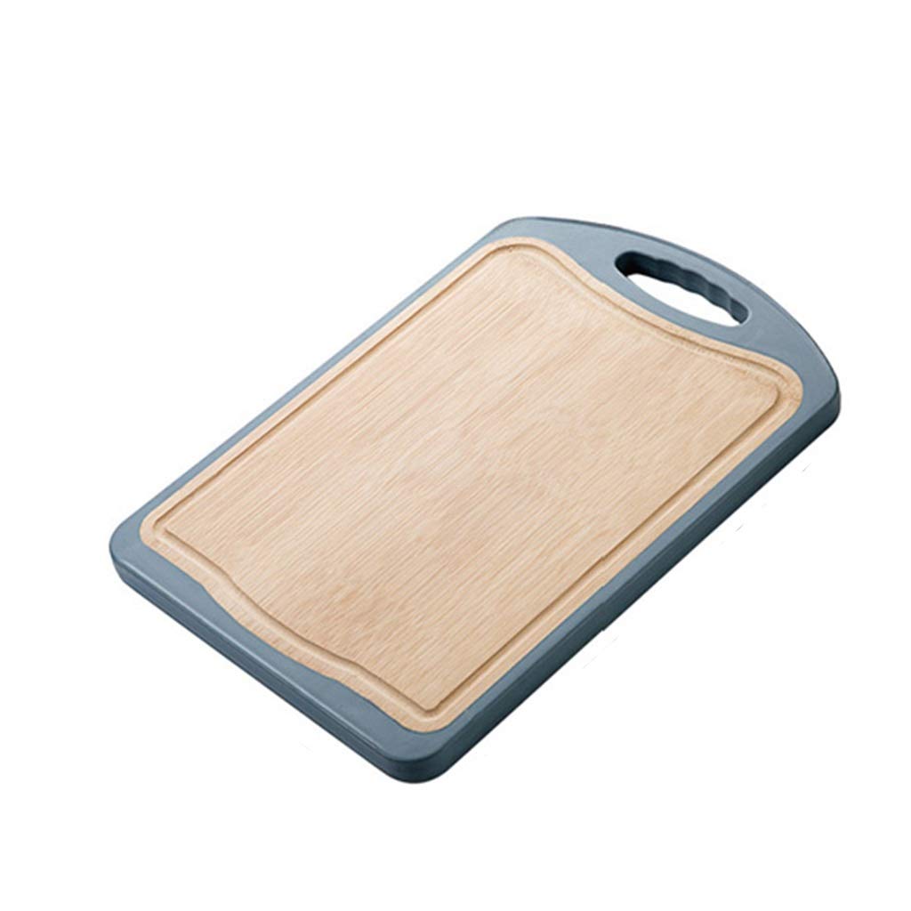Premium Double-Sided Plastic Cutting Board for Kitchen - Non-Slip Chopping Board for Vegetables, Fruits, Meat - Dishwasher Safe & Durable (1PC) - Perfect for Meal Prep, Cooking & Food Presentation