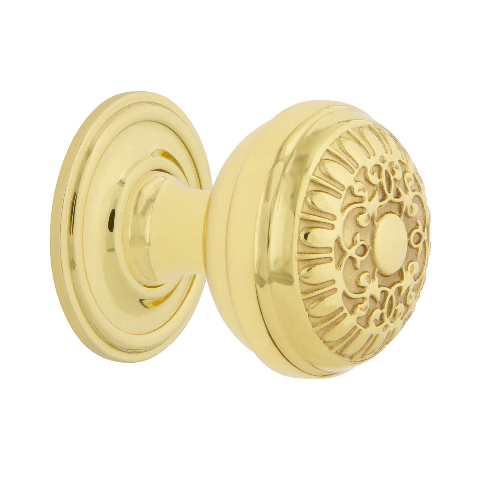 Nostalgic Warehouse Egg and Dart Brass 1 3/8