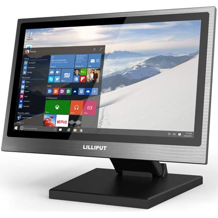 Lilliput Electronics LIL-TK1330-NPCTA 13.3 Inch Full HD HDMI Touchscreen Monitor with Capacitive Touch - Perfect for Digital Signage, POS Systems, and Industrial Control Panels