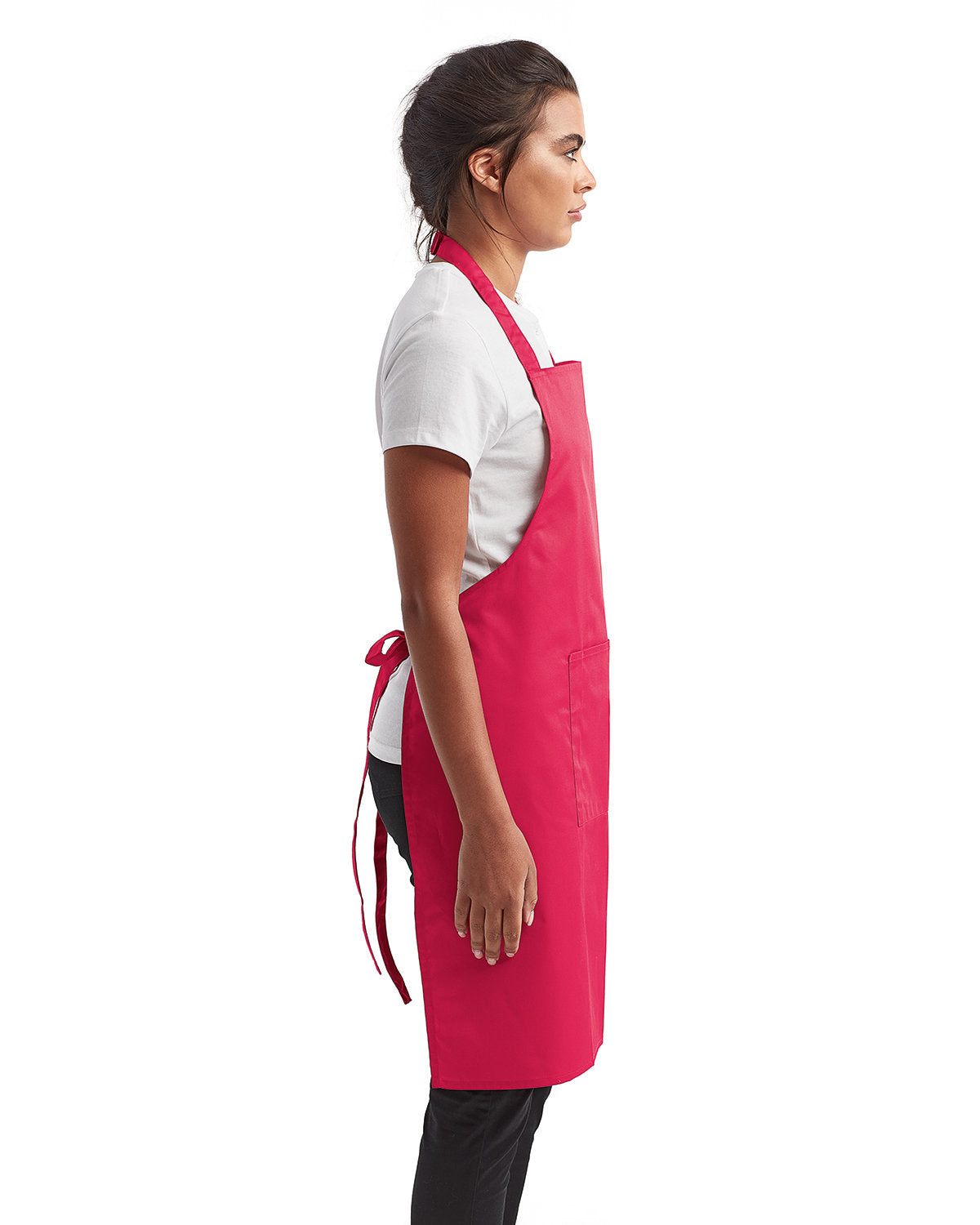 Reprime RP154 Unisex 'Colours' Recycled Bib Apron with Pocket - Eco-Friendly Kitchen & BBQ Cooking Apron for Chefs, Bartenders & DIY Crafts