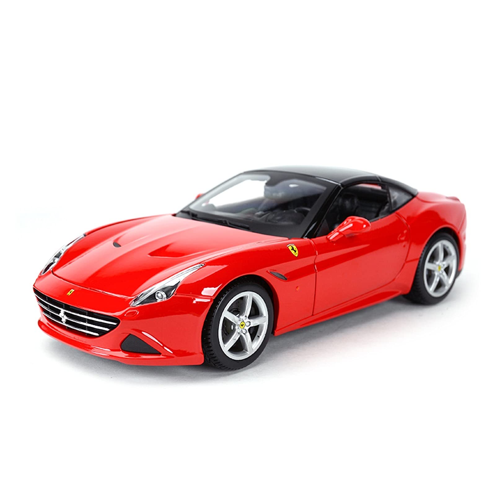 1:18 Scale Alloy California T Sports Car Model - Die Cast Static Simulation Collectible Toy for Adults, Perfect Gift for Car Enthusiasts & Holiday Present (Closed Top Design) - Display for Office, Home Decor, or Car Collection Showcase