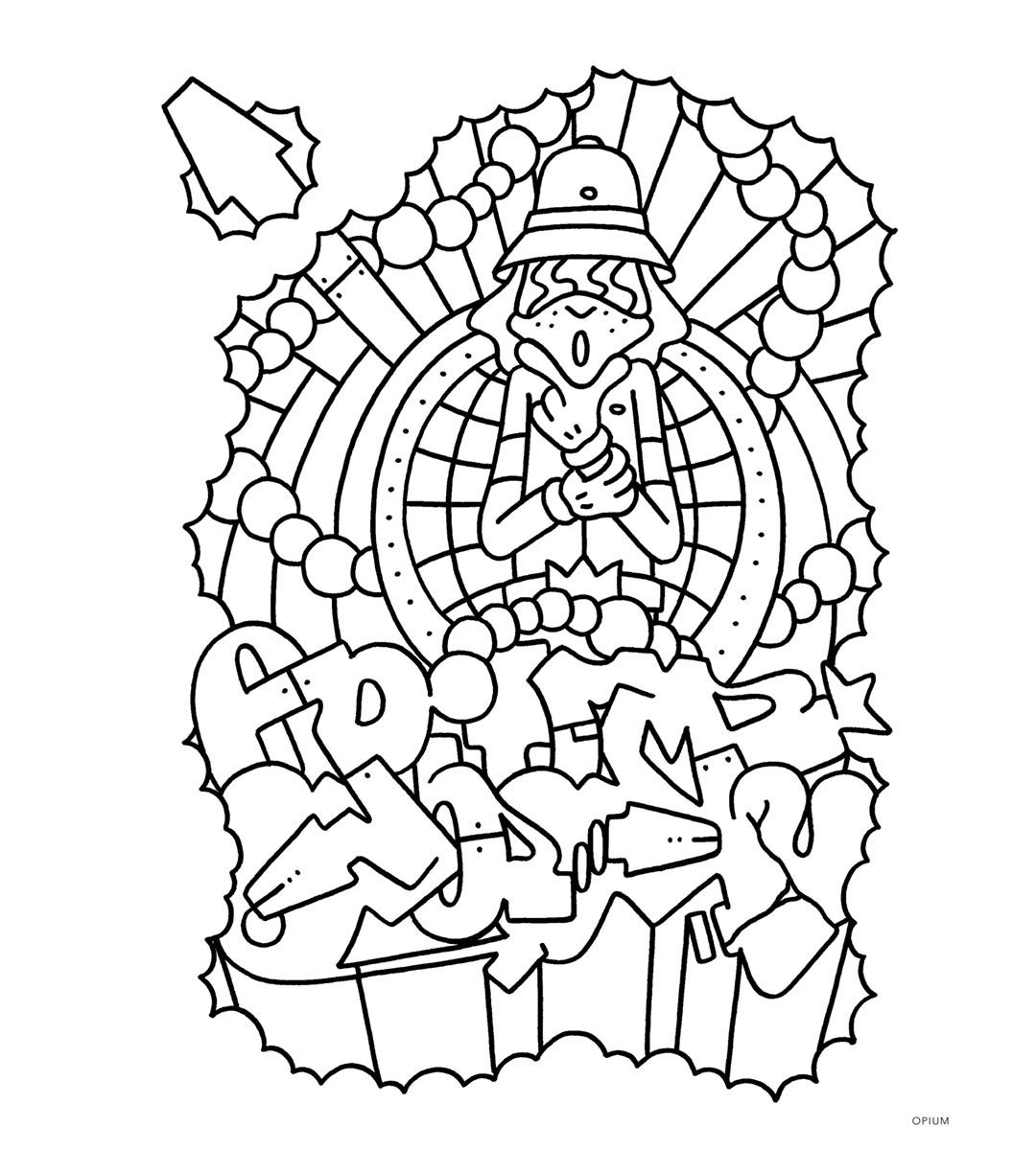 Graffiti Style Coloring Book for Adults & Teens - Urban Street Art Designs - Stress Relief & Creativity Booster - Perfect for Relaxation, Gifts & Art Therapy