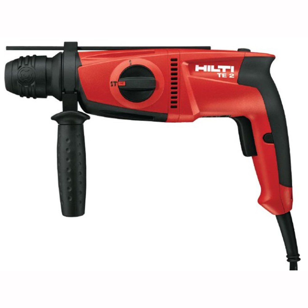 Hilti TE-2 650W Corded Rotary Hammer Drill - Professional Concrete Demolition & Drilling Tool for Construction, Masonry Work & Home Renovation Projects