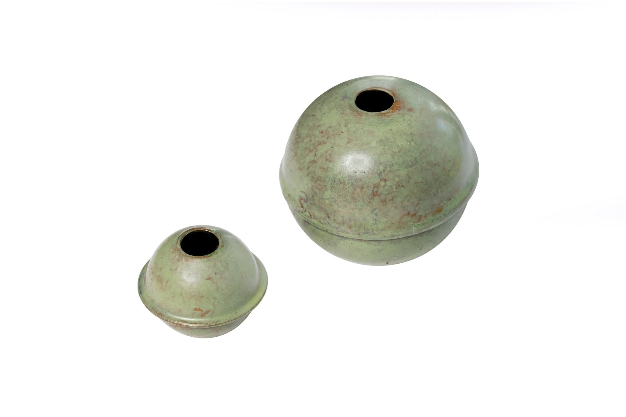 Copper Weathervane Spacer Ball Set (1 & 2 Pieces) - Decorative Roof Finial for Barns, Gazebos & Garden Decor