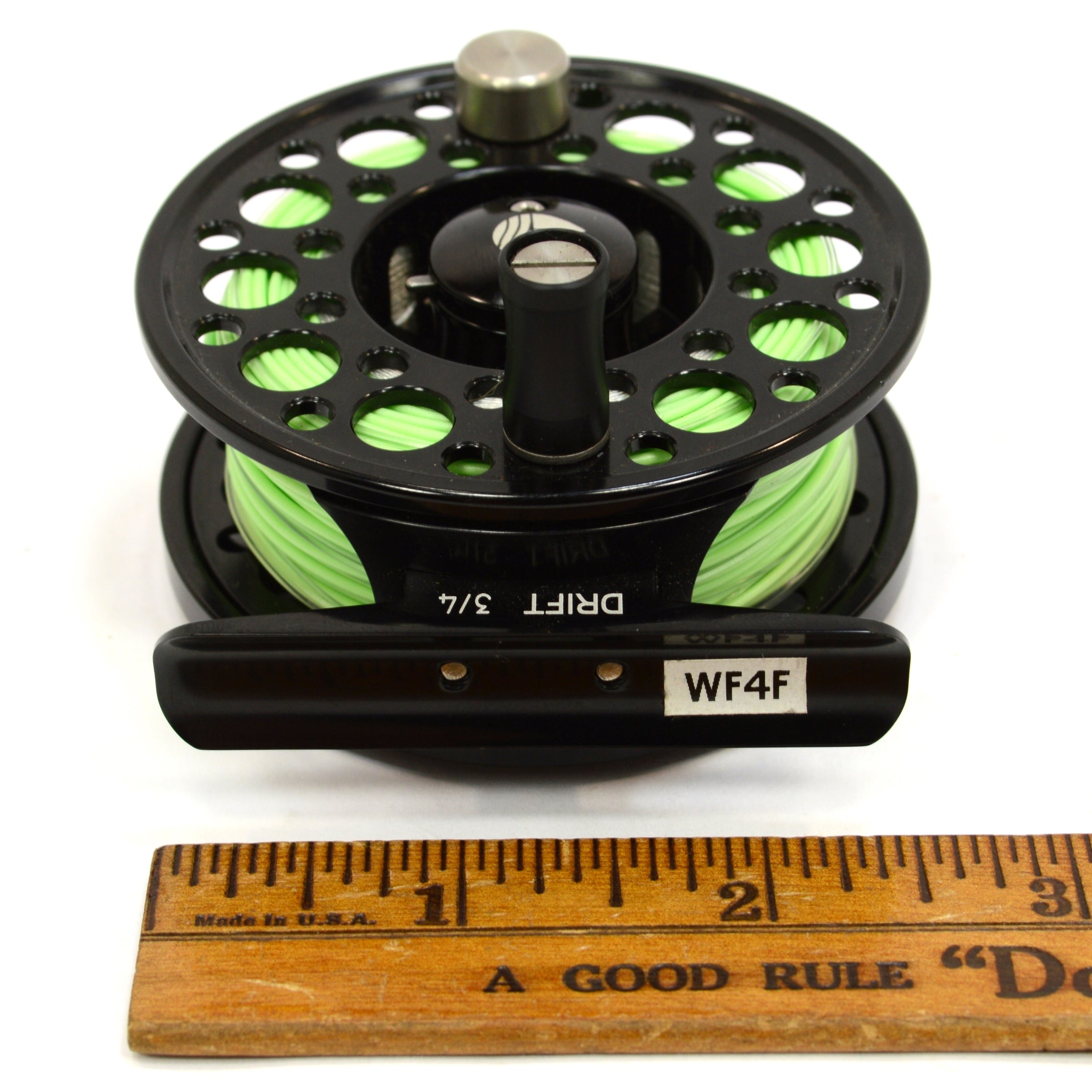 Redington Drift Series 3/4 Fly Reel with Line - Original Case & 2 Bonus Flies | Premium Fly Fishing Gear for Trout & Bass | Perfect for Freshwater Streams & Rivers