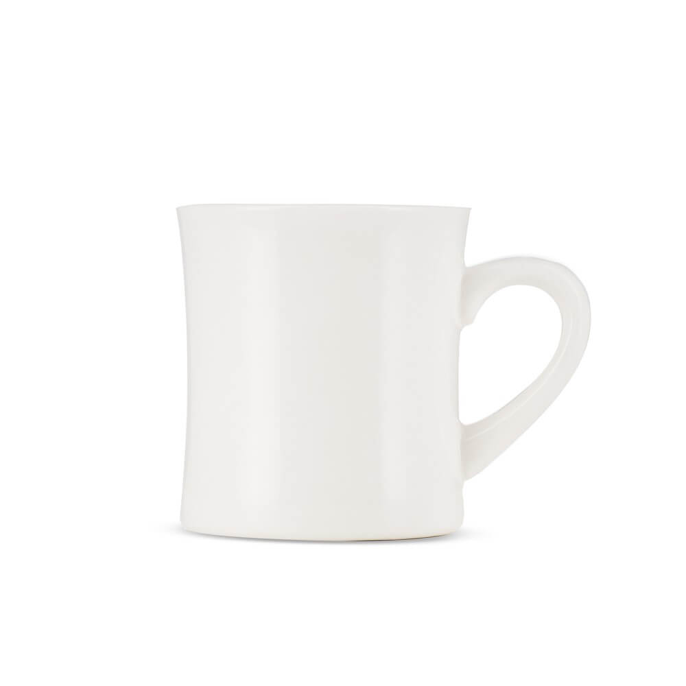 Premium White Porcelain Espresso Mug (10oz/305ml) - Durable Coffee Cup for Home, Office & Cafés - Perfect for Espresso, Cappuccino & Latte Drinks
