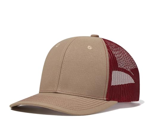 Khaki Wine Red