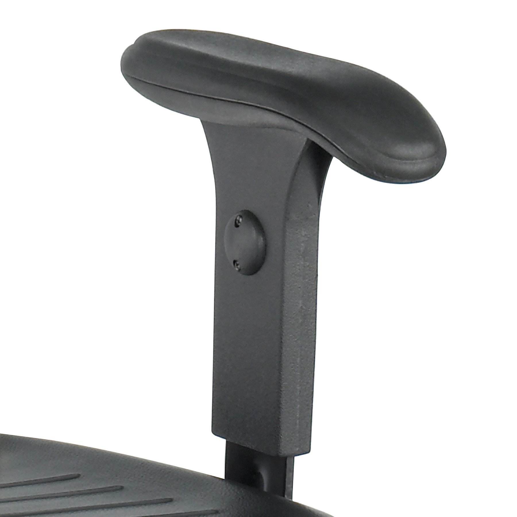Safco Products Task Master Adjustable T-Pad Armrest Set - Ergonomic Support for Office Chairs (Black) | Compatible with Task Master Chairs | Sold Separately | Perfect for Home Office, Gaming & Workspace Comfort
