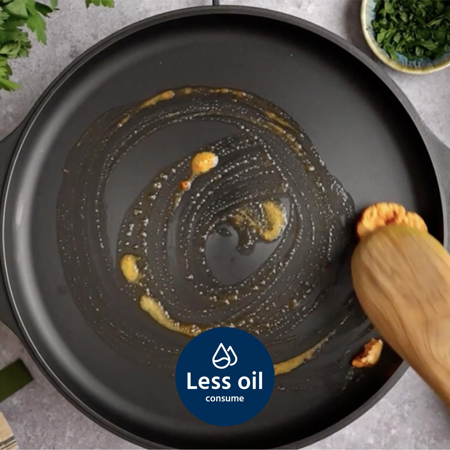 12 Inch Pre-Seasoned Cast Iron Griddle - Smooth & Light Round Pizza Pan for Oven, Stove, Grill & Campfire - Easy to Clean Black Cast Iron Skillet - Perfect for Baking, Grilling, Camping & Outdoor Cooking