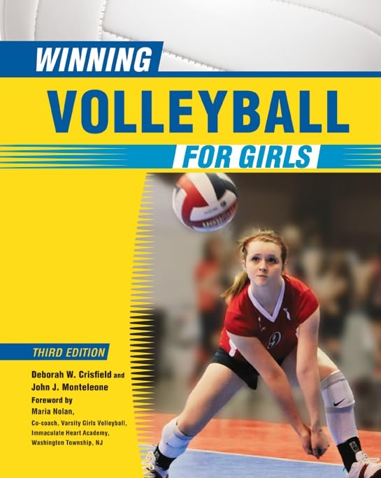 Winning Volleyball for Girls - Best Volleyball Book for Young Athletes | Training Guide & Tips for Girls Volleyball | Perfect for School Teams & Summer Camps