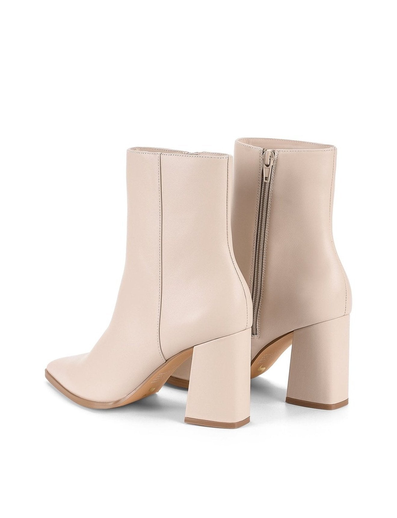 Premium Willing Women's Ankle Boots in Bone Leather - Stylish & Comfortable Fall/Winter Fashion for Casual Outings & Office Wear