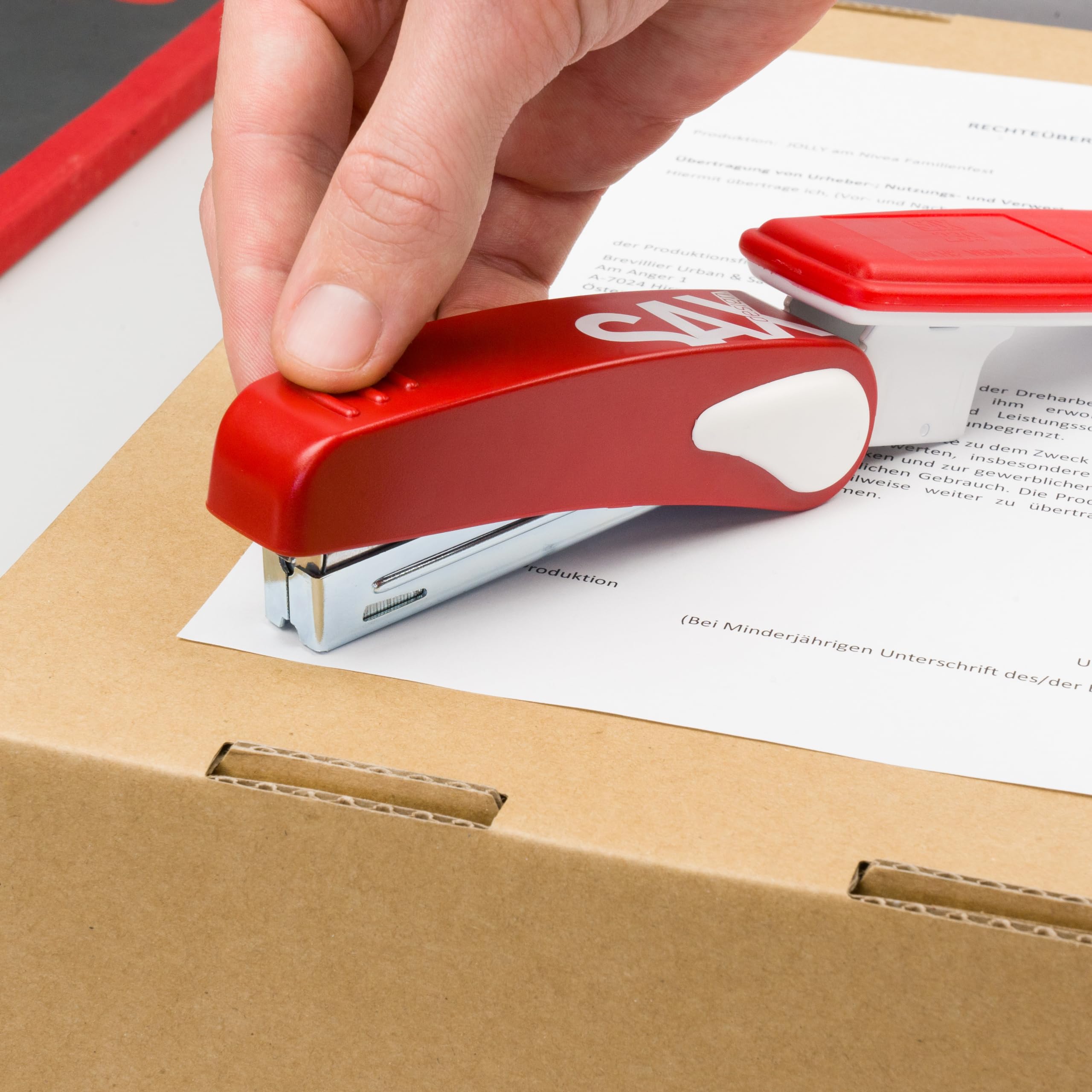 Red File Folders - 25 Sheets, Letter Size, Hanging File Folders for Office, Home, School - Organize Documents, Papers, and Records Efficiently