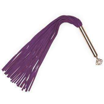 Fifty Shades Suede Flogger - Premium Leather BDSM Toy for Sensual Play & Spanking - Perfect for Couples & Adult Roleplay