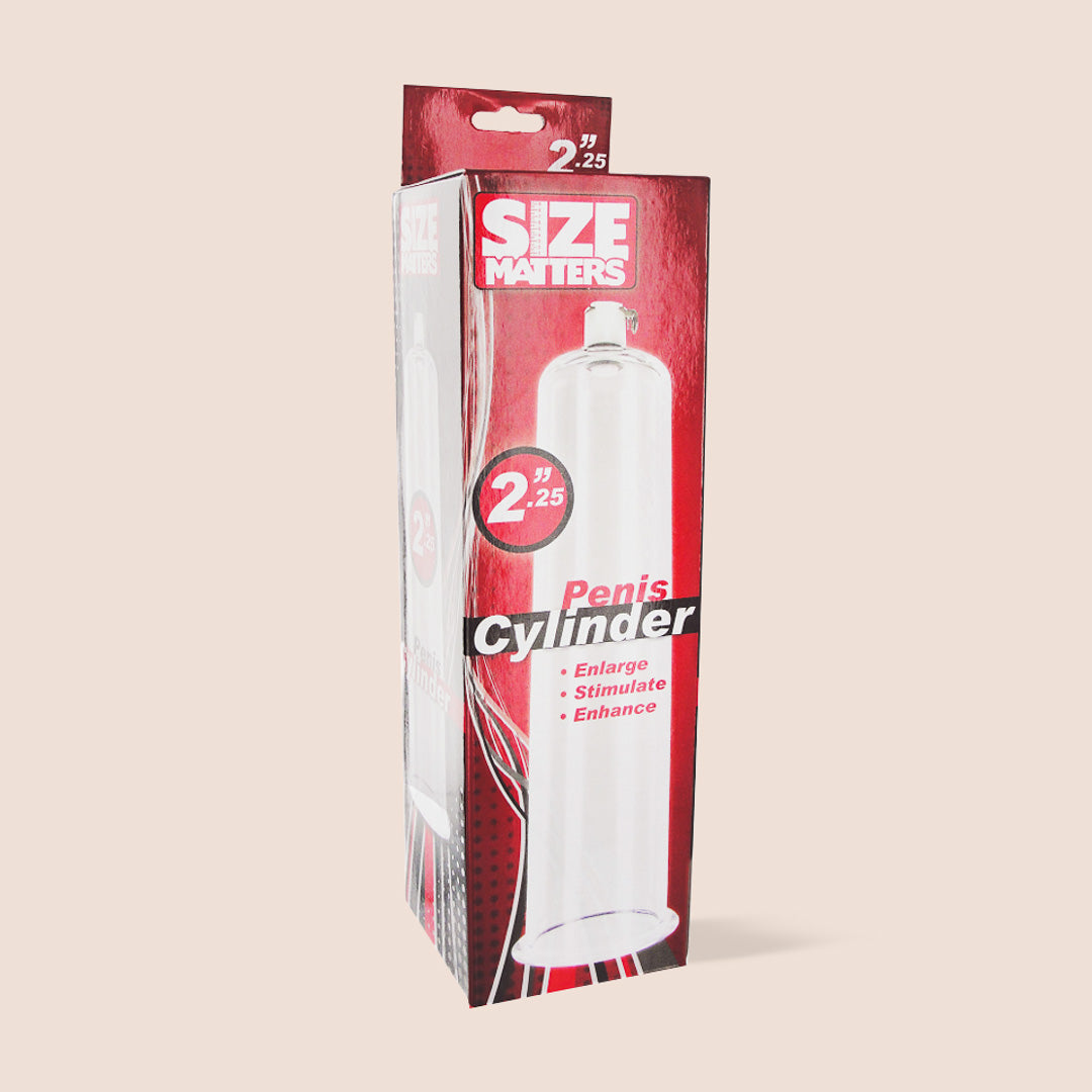 Premium Handcrafted Penis Pump - Size Matters Penis Cylinders for Enhanced Performance & Comfort | Perfect for Men's Health, Intimacy & Confidence Boosting