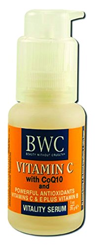 Beauty Without Cruelty Vitamin C Vitality Serum 1 Fl Oz - Brightening & Anti-Aging Face Serum for Glowing Skin | Day & Night Use