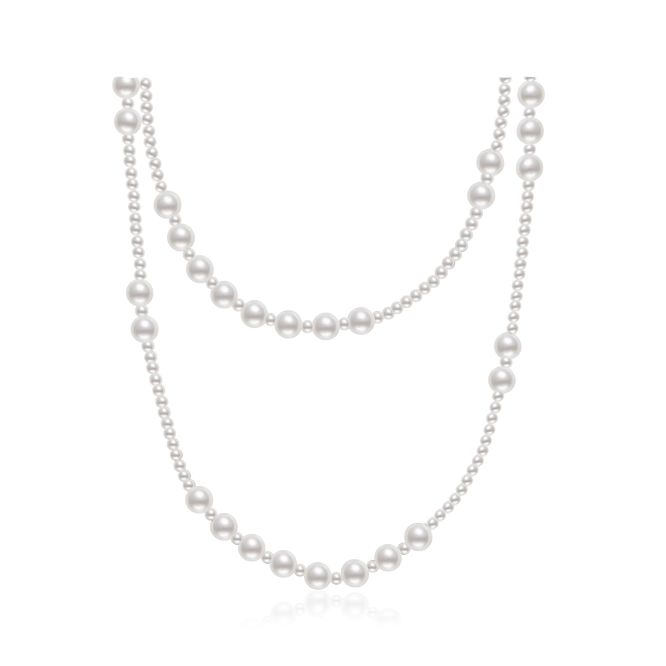 1.5M Freshwater Pearl Necklace WN00628 - Elegant & Timeless Jewelry for Women, Brides, Gifts & Special Occasions