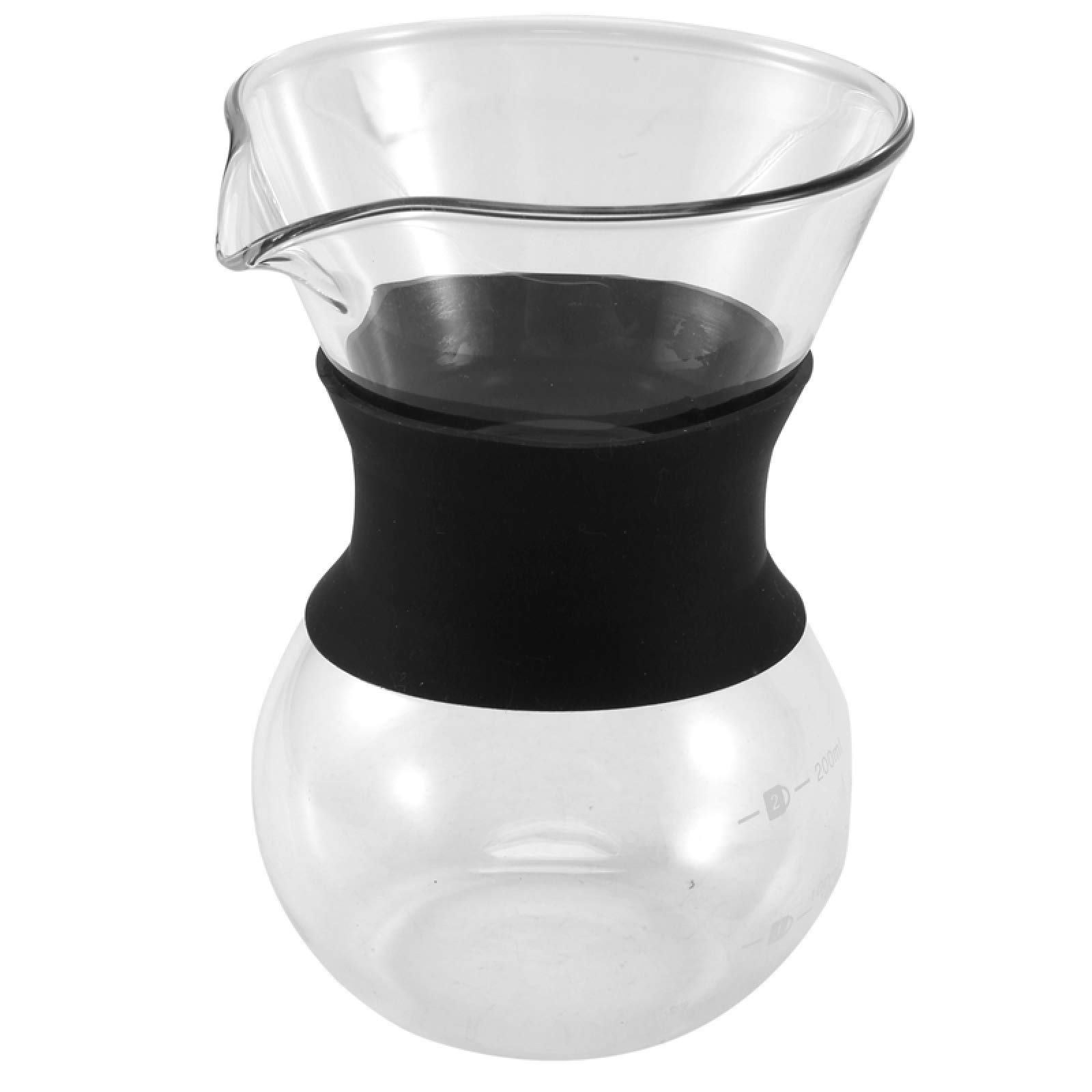 IADZ 200ml Manual Drip Coffee Pot - Stainless Steel Pour Over Coffee Maker for Hot/Cold Brew, Perfect for Home, Office & Camping Use