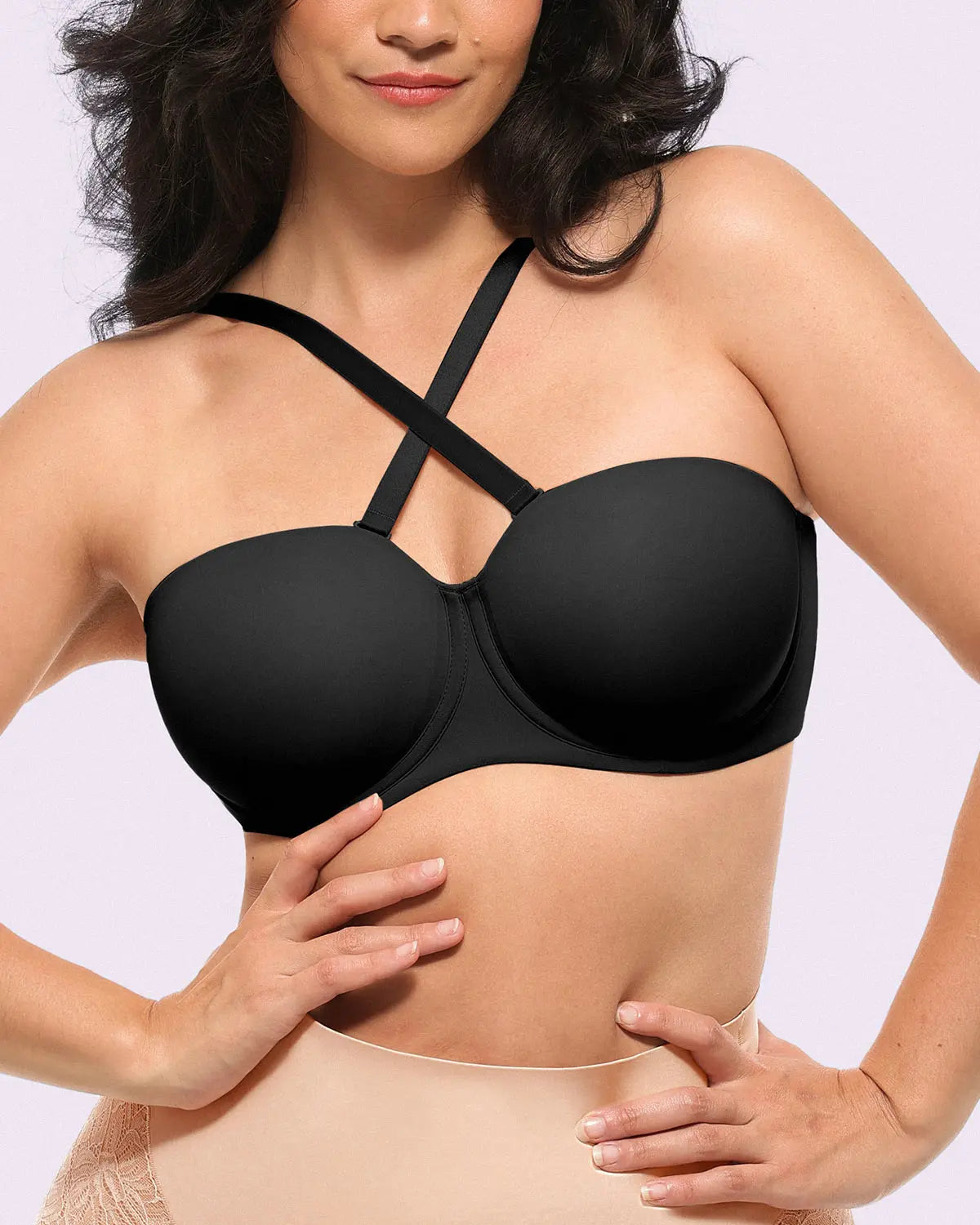 Best Convertible Strapless Push Up Bra for Women - Seamless Comfort, Lift & Support - Perfect for Wedding, Evening Dresses & Everyday Wear