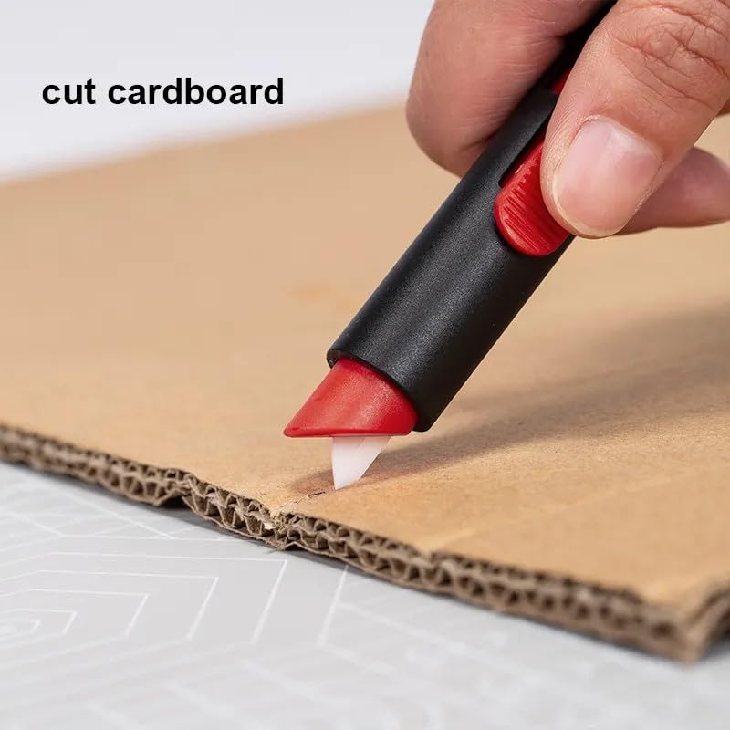 Confidential Roller Stamp for Identity Protection - Anti-Theft Security Stamp with Ceramic Box Cutter | Perfect for Office Documents, Mail Privacy & Home Security