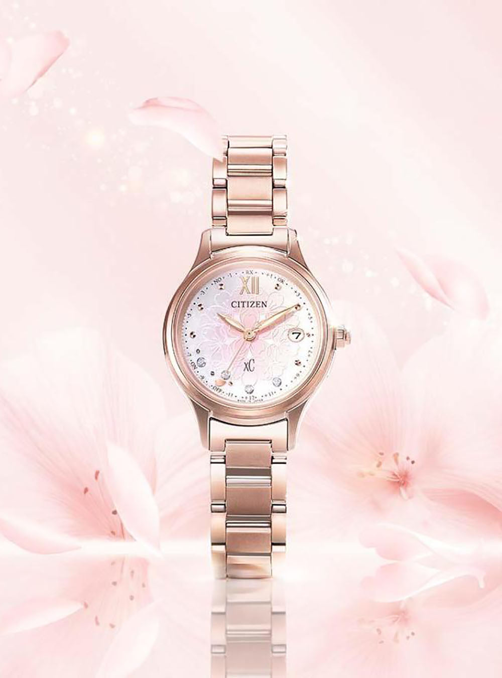 CITIZEN XC Hikari Collection Sakura Limited Edition ES9497-88X Ladies Watch - Japanese Made JDM - Perfect for Women's Fashion & Special Occasions