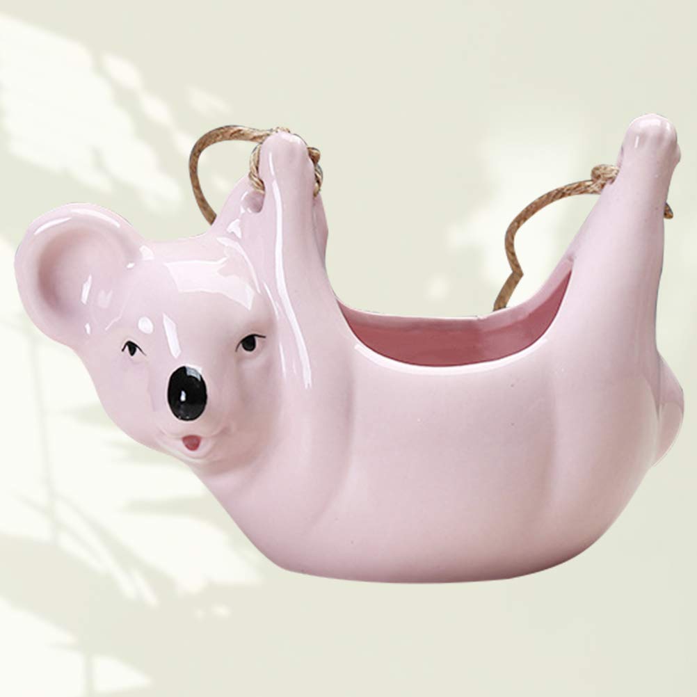 1pc Creative Ceramic Flower Pot for Succulents, Plants & Home Decor - Perfect for Indoor Gardening, Office Desk & Gift Ideas