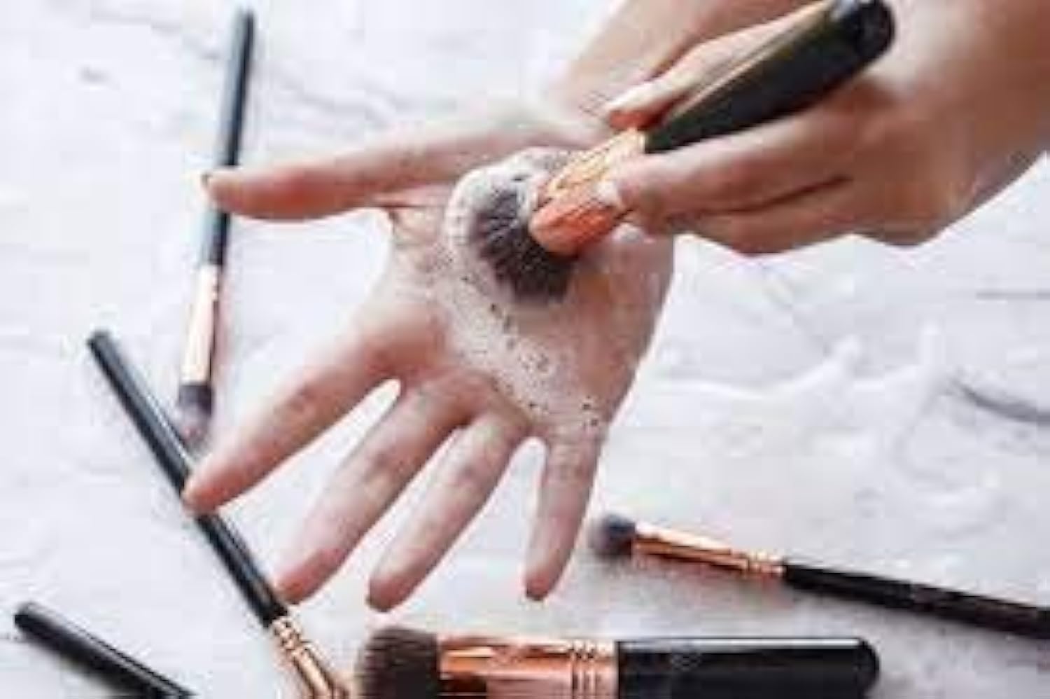 Premium 12-Piece M.A.C Makeup Brush Set - Professional Foundation, Eyeshadow, Eyebrow & Mascara Brushes with Face Powder Brush (Multicolor) - Perfect for Party, Wedding & Everyday Makeup Application