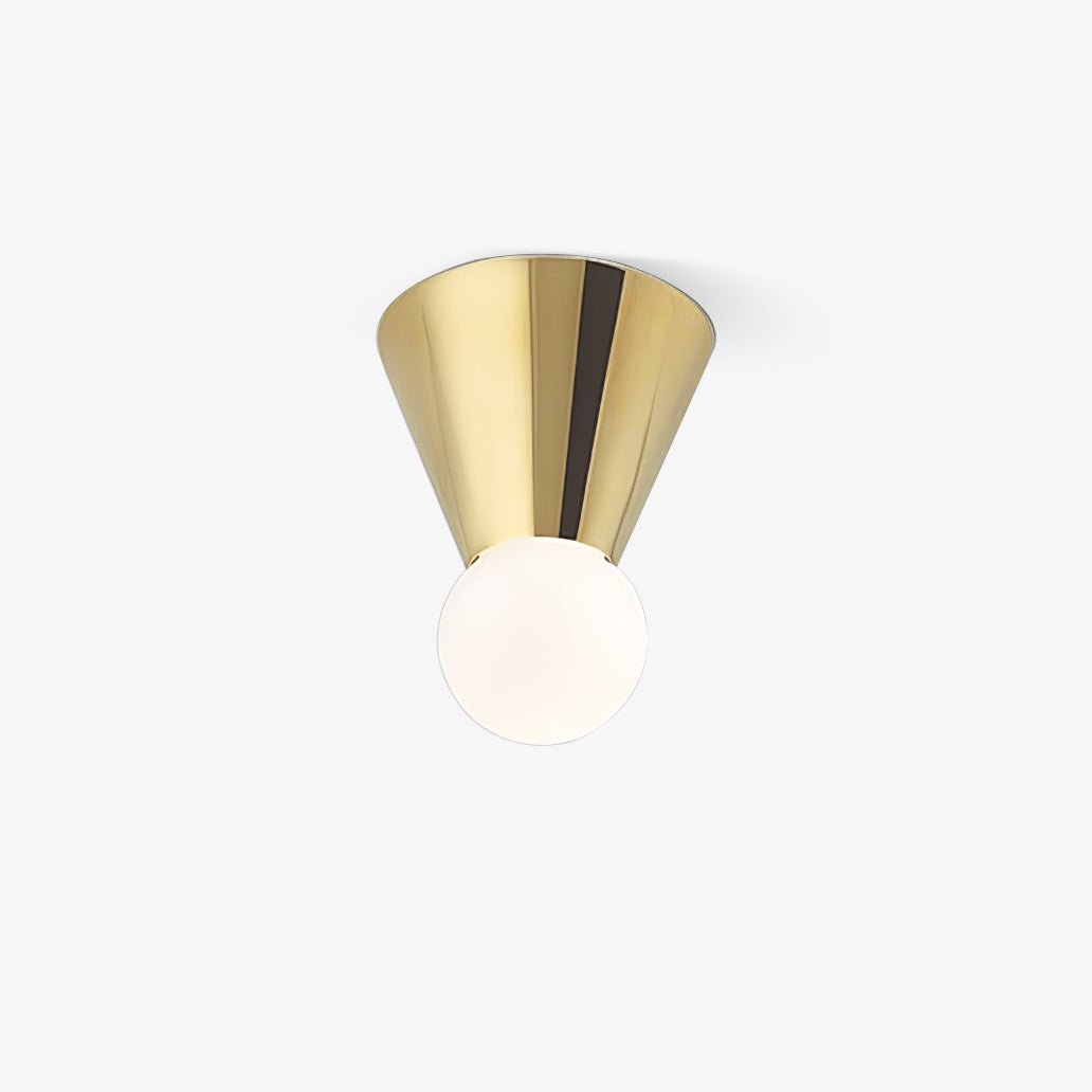 Modern Conical Ceiling Light Fixture - Sleek Minimalist Design for Living Room, Bedroom & Dining Room Lighting - Energy Efficient LED Pendant Lamp for Home Decor