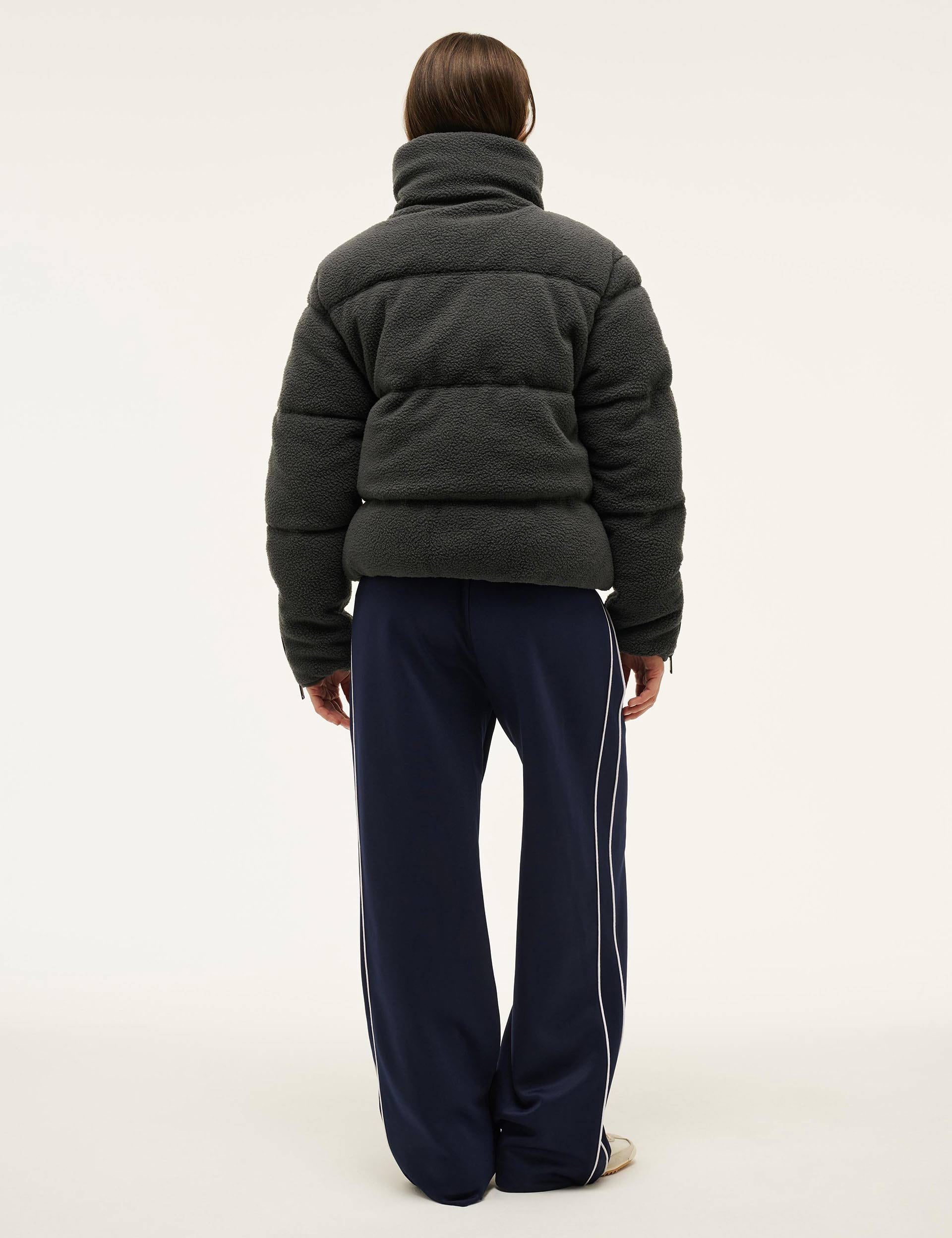 Fortune Sherpa Jacket - Premium Fleece-Lined Winter Coat in Marine Blue | Warm & Cozy Outerwear for Men & Women | Perfect for Hiking, Camping & Outdoor Adventures