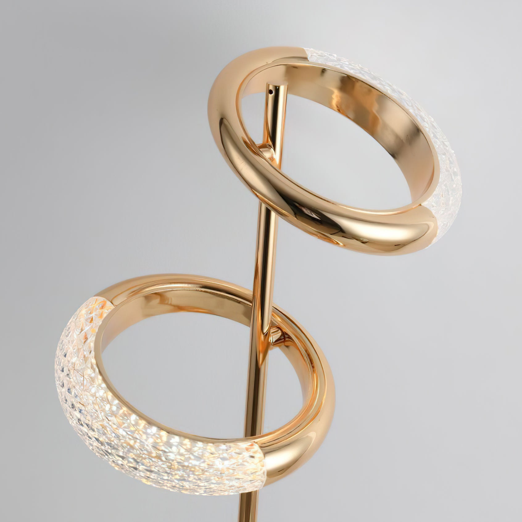 Sparkling Crystal Earrings Table Lamp - Elegant Bedside Lighting for Bedroom, Living Room & Office Decor