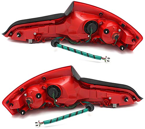 Infiniti G35 Coupe Tail Lights Lamps Set - Compatible with 2003 2004 2005 Models - Driver & Passenger Side - Perfect for Night Driving & Car Customization