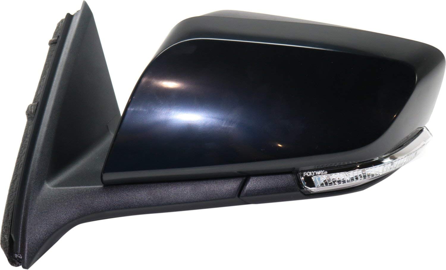 2014-2020 Chevrolet Impala Driver Side Power Heated Mirror with Turn Signal & Puddle Light - No Blind Spot Monitor, Memory or Auto-Dim - Paintable Replacement Part for Winter Driving & Night Safety