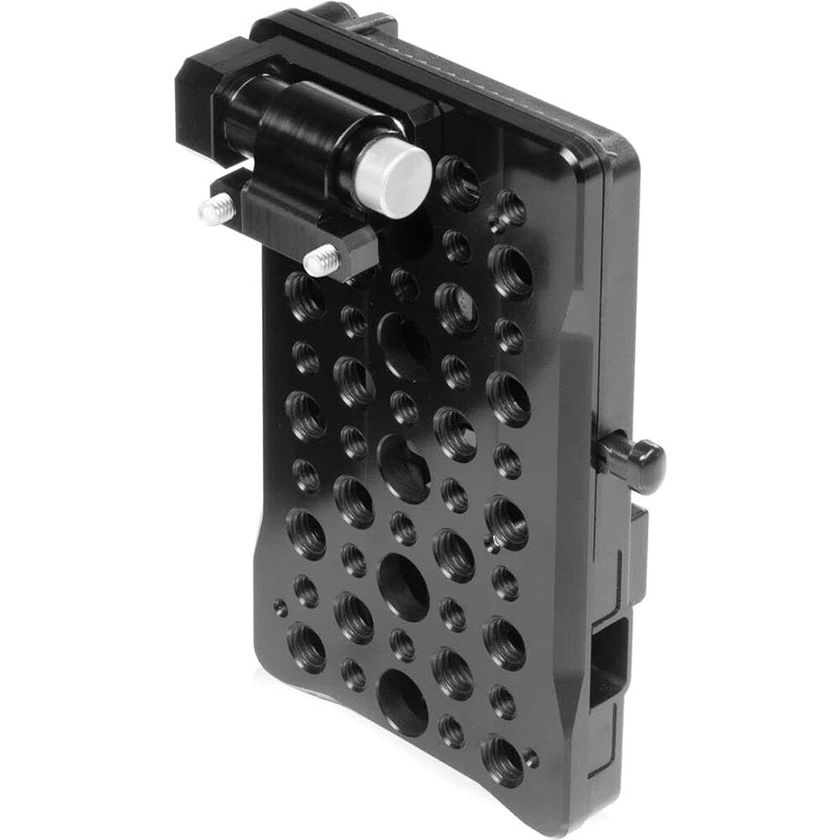 SHAPE V-Mount PIVOTING Battery Plate for Monitor CAGE - Universal Power Solution for DSLR Cameras, Video Monitors & LED Lights - Perfect for Film Production, Photography & On-Location Shooting