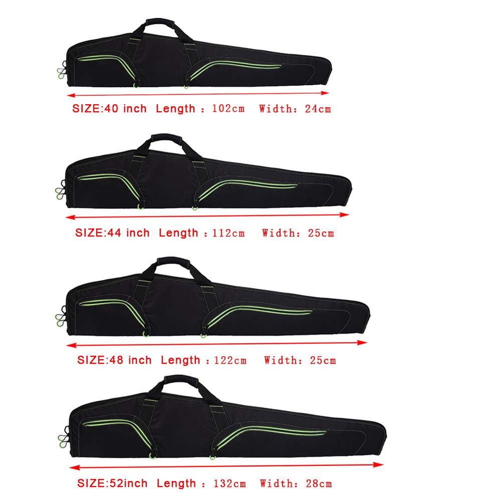 Kylebooker Soft Scoped Rifle Cases - Tactical Shotgun Gun Bag for Hunting, Shooting Range & Outdoor Sports | Durable Protective Firearm Storage