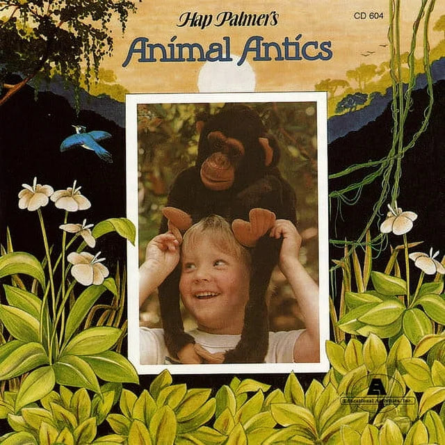 Animal Antics CD - Fun and Interactive Music for Kids | Perfect for Playtime, Road Trips & Family Bonding
