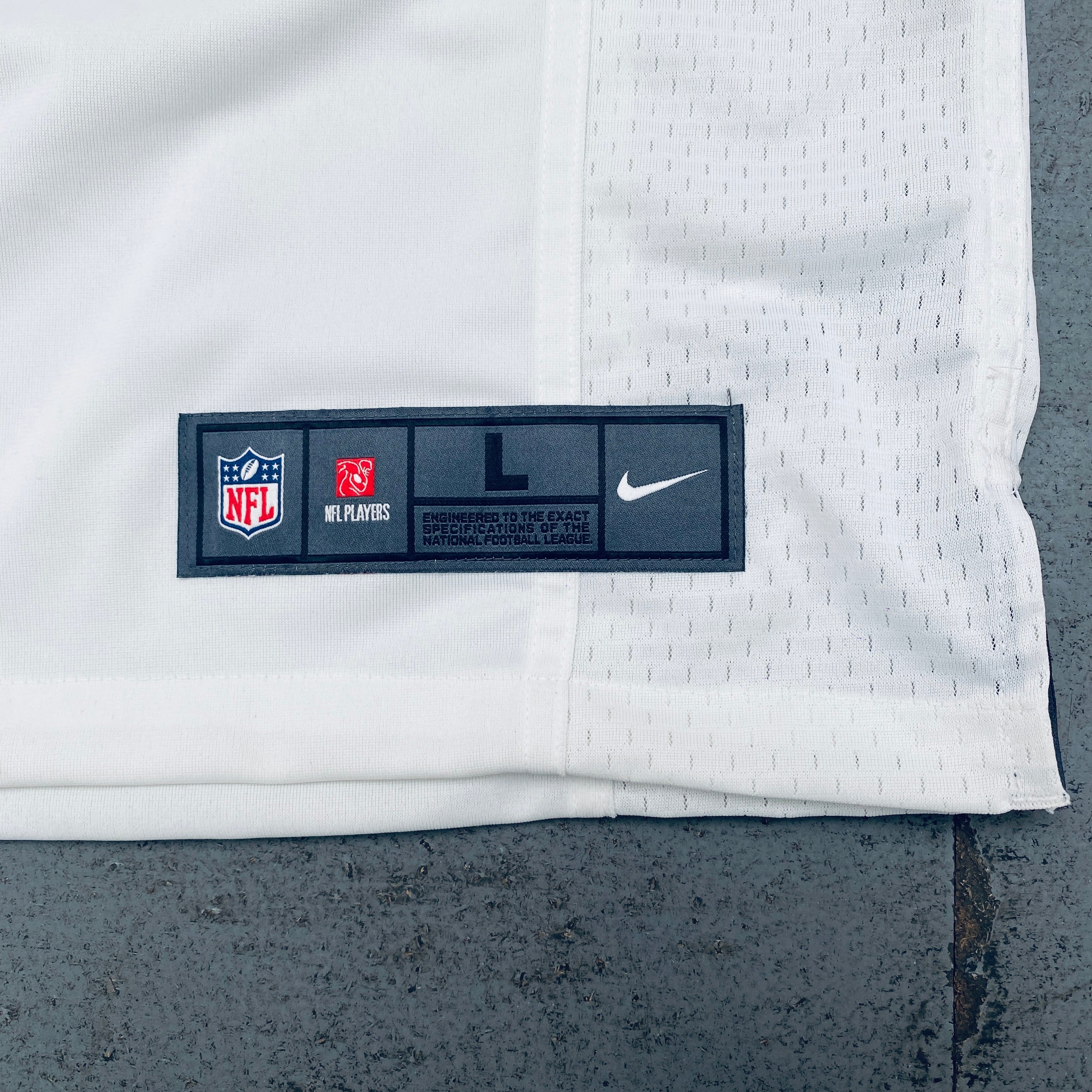NFL: Buffalo Bills Embroidered Logo Nike Jersey - Size L - Perfect for Game Day, Tailgating & Fan Gear
