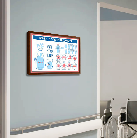 22x34 Designer Wood Snap Frames with 1