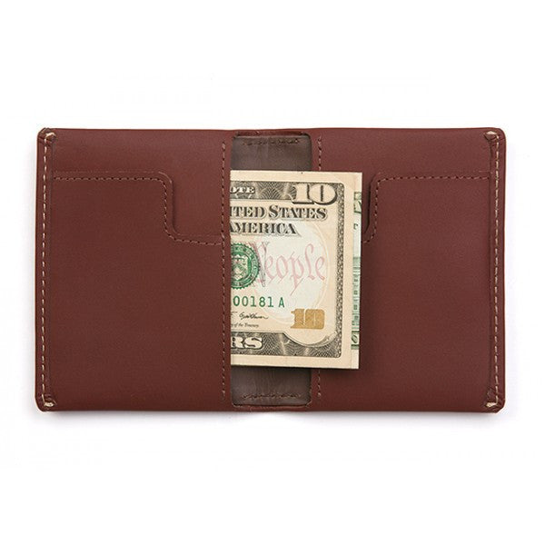 Bellroy Slim Sleeve Wallet - Ultra Thin Minimalist RFID Blocking Leather Wallet for Men - Perfect for Everyday Carry, Travel & Business Use