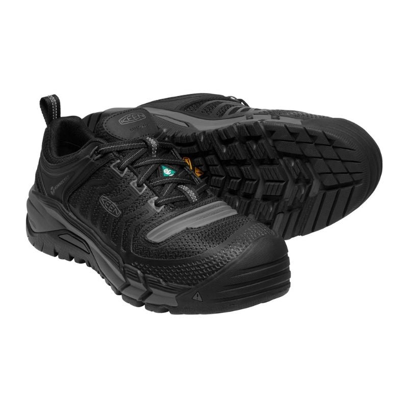 Keen Kansas City 1025725 Men's Athletic Composite Toe Work Shoes - Lightweight Safety Footwear for Construction, Warehouse & Outdoor Work