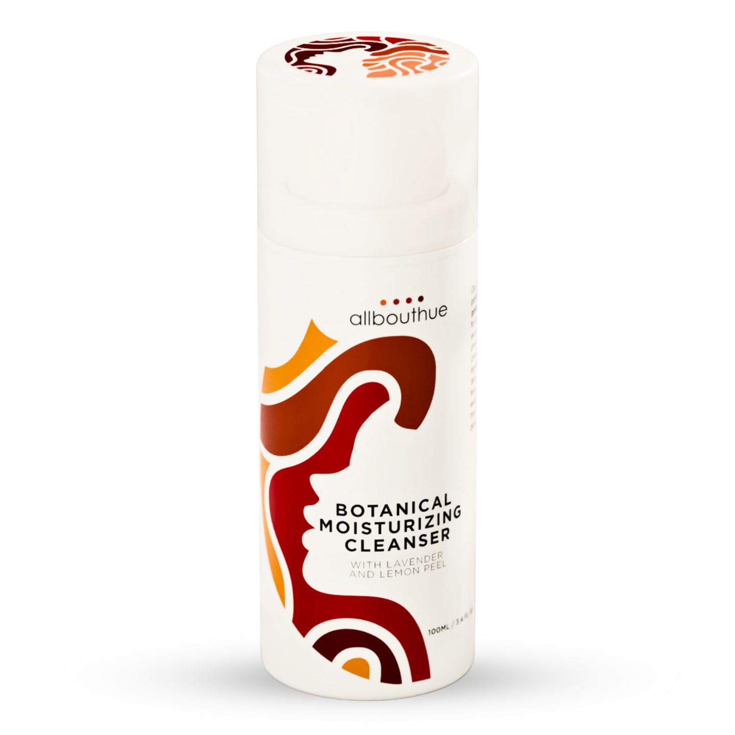 AllBoutHue Double Cleansing Hydrating Facial Cleanser | Natural Gentle Face Wash for Women | Vegan & Cruelty-Free | Moisturizing for Mature & Dry Winter Skin | 3.4 Oz | Perfect for Nighttime Skincare Routine & Sensitive Skin Care