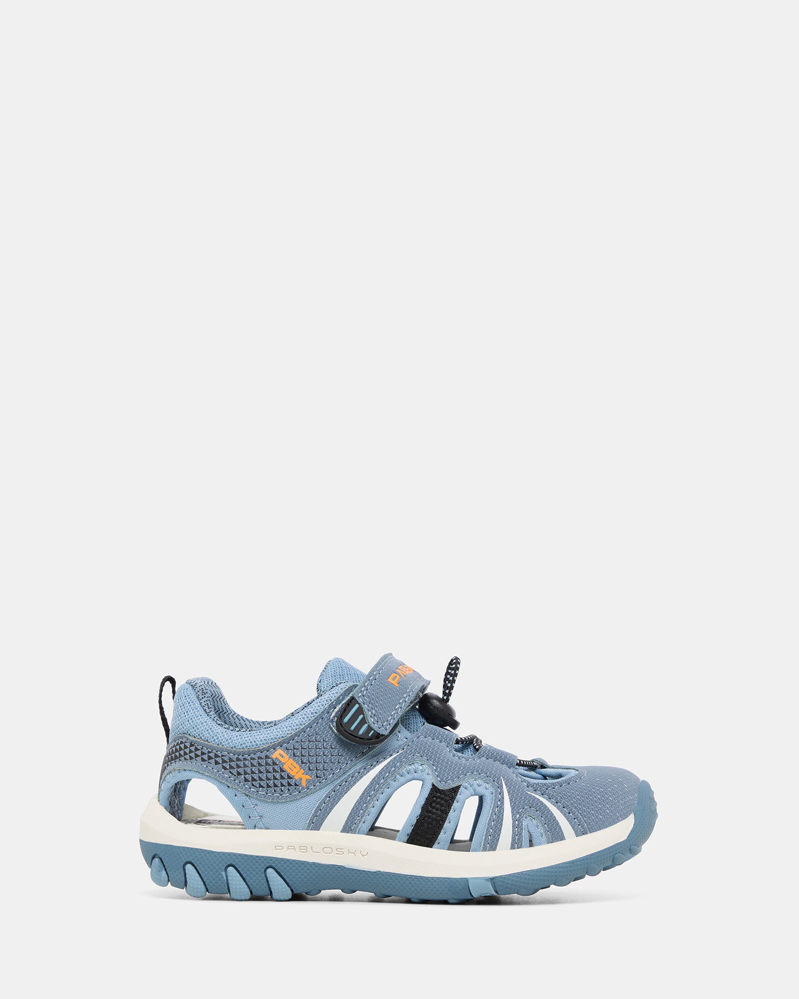 Surf Cage Sandal 9821 - Youth Water Shoes for Boys & Girls - Steel Blue Color - Perfect for Beach, Pool, Surfing & Outdoor Activities