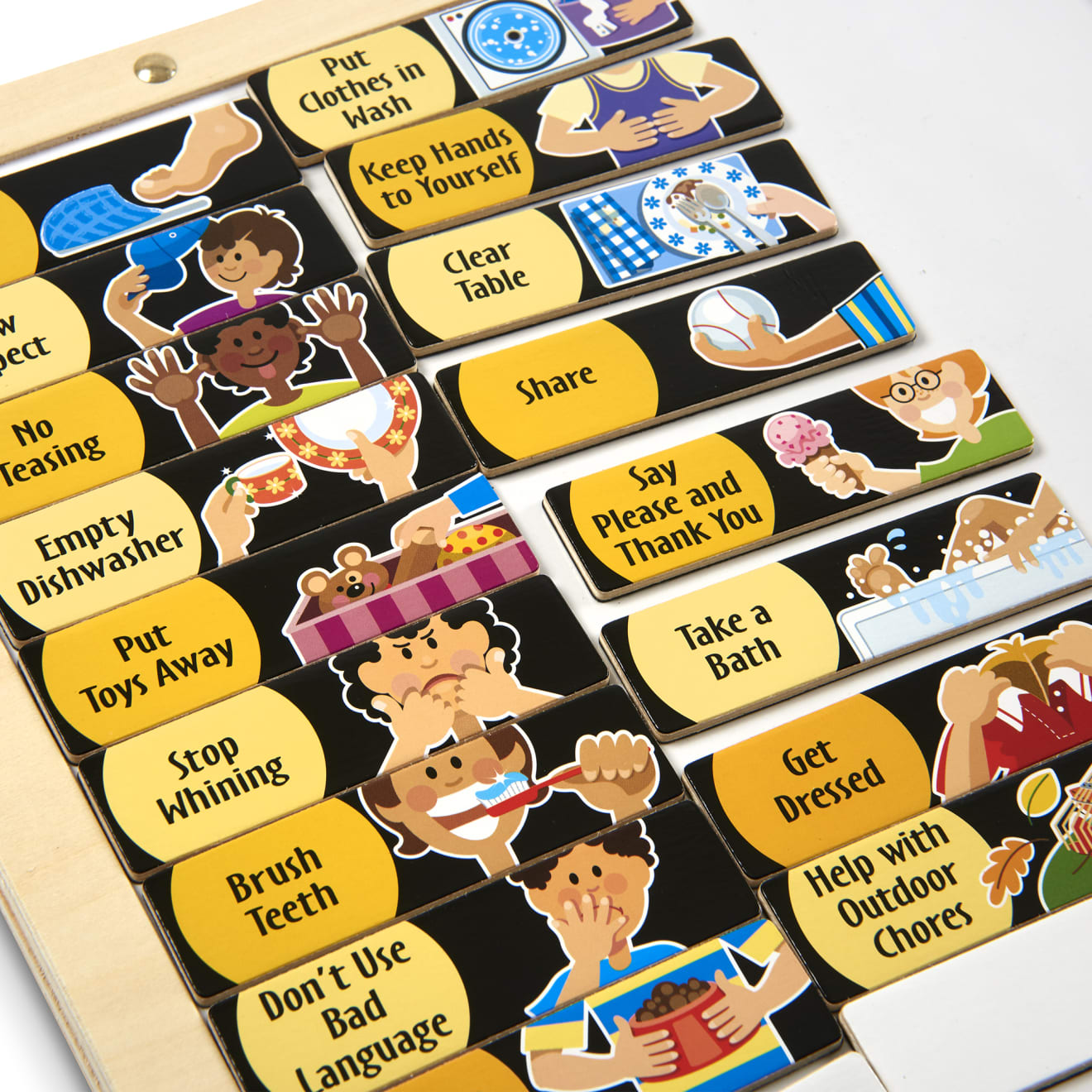 Magnetic Responsibility Chart for Kids - Chore Chart & Reward System for Good Behavior | Perfect for Home, Classroom & Parenting