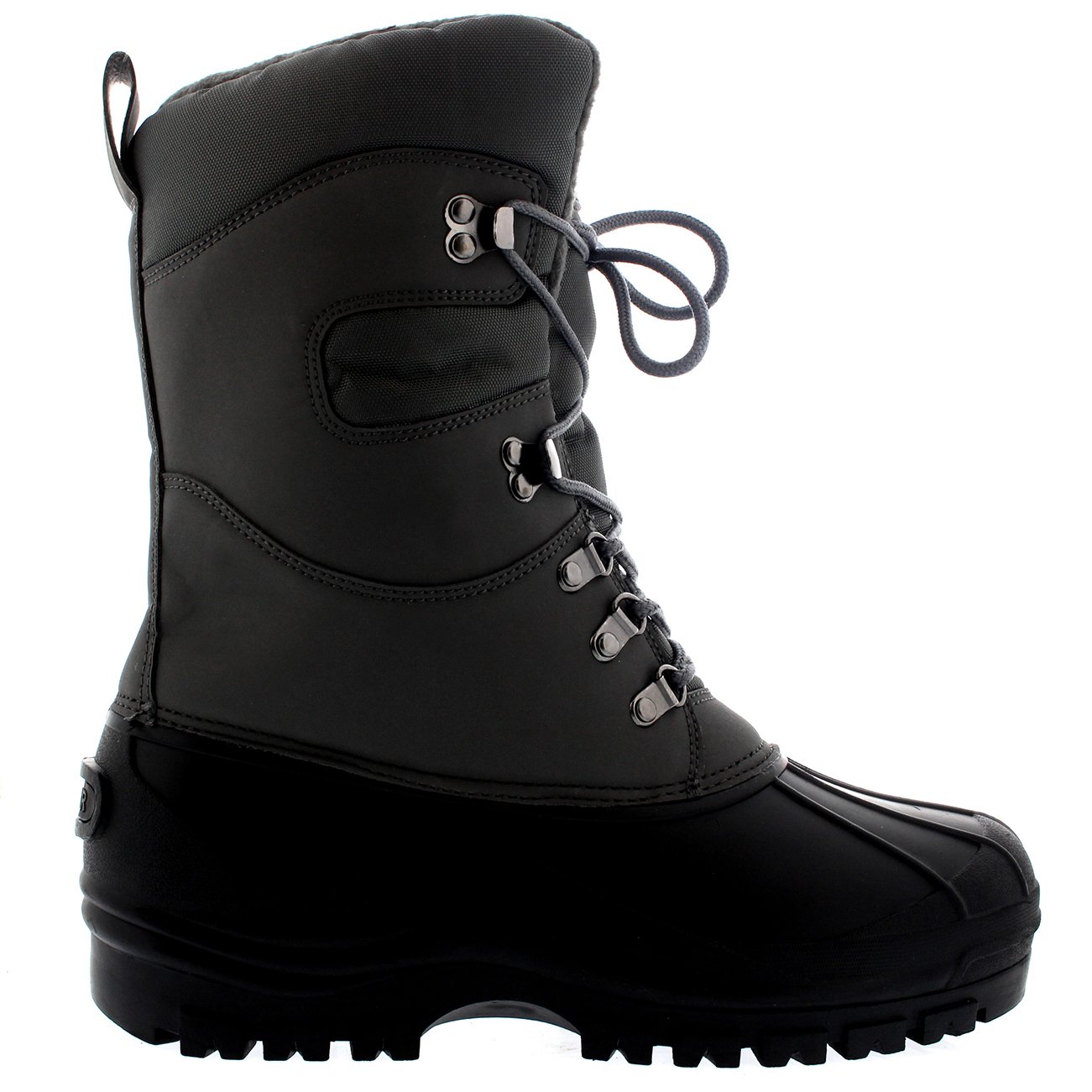 Men's Waterproof Snow Boots - Winter Hiking & Safety for Outdoor Work