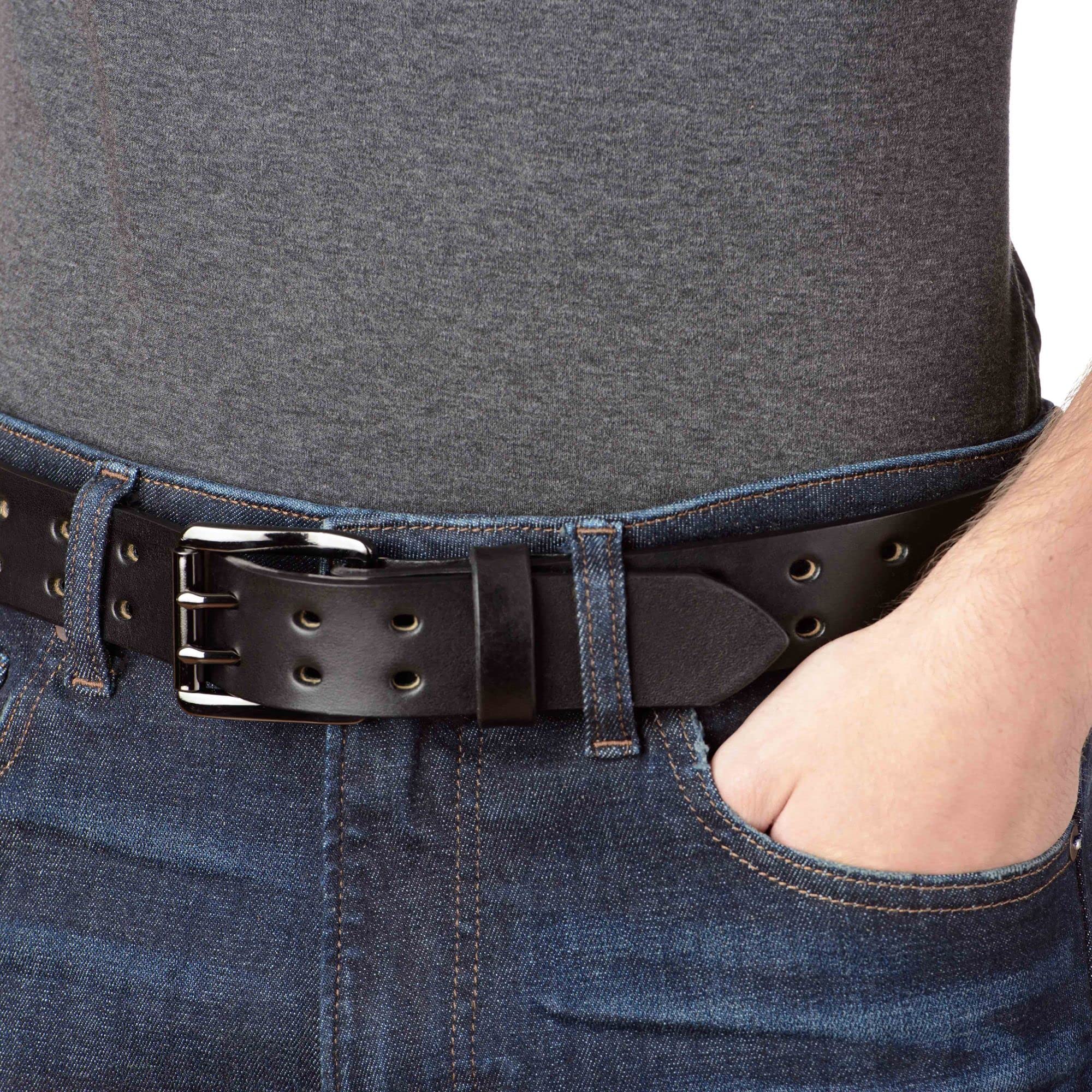 Premium Bullhide Leather Belt for Men - 1.50