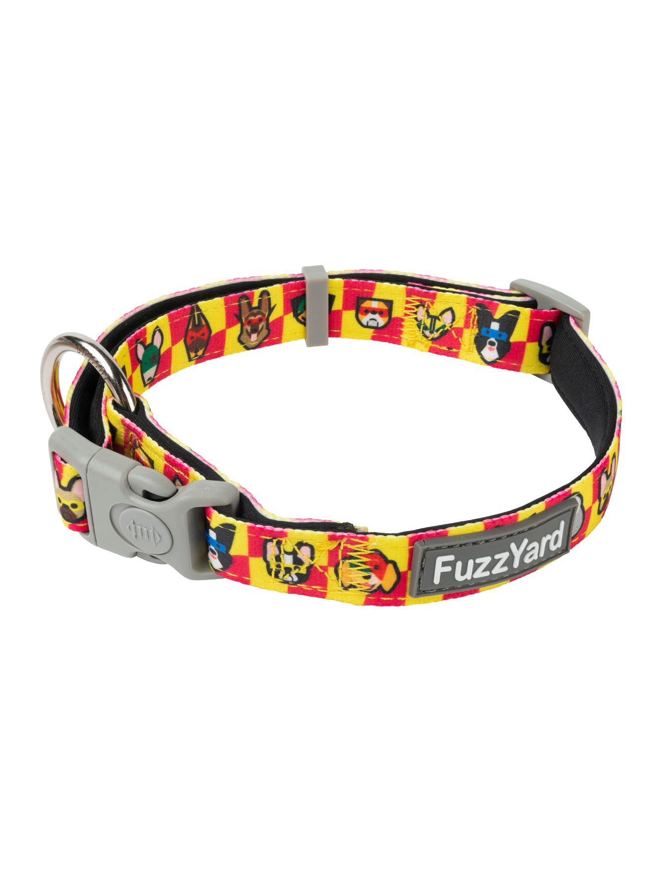 Fuzzyard Adjustable Pet Collar for Dogs - Durable & Comfortable Dog Collar (3 Sizes) - Perfect for Daily Walks, Training & Outdoor Adventures