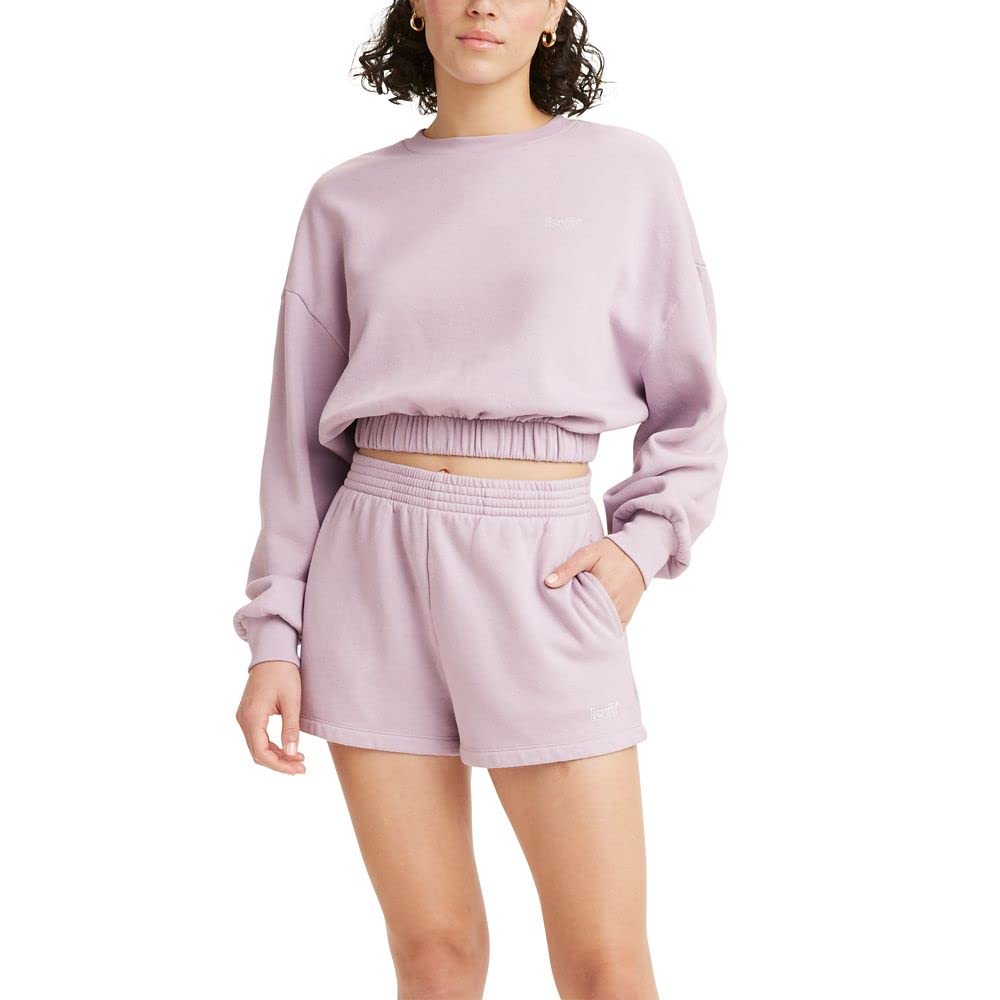 Levi's Women's Sporty Cinch Sweatshirt - Comfortable Pullover Hoodie for Casual Wear & Gym Workouts