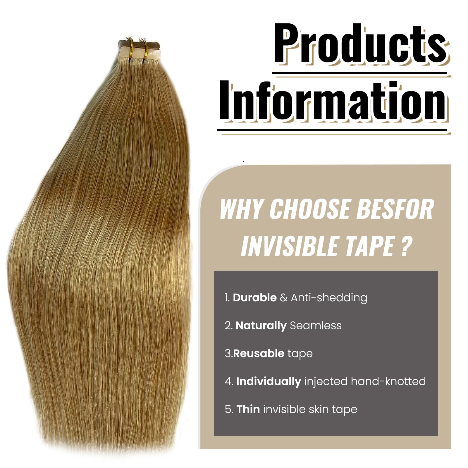 20pcs 70g Strawberry Blonde Tape-in Human Hair Extensions - 24 Inch Silky Straight Real Hair Weft for Seamless Blending & Styling | Perfect for Daily Wear, Parties & Special Occasions