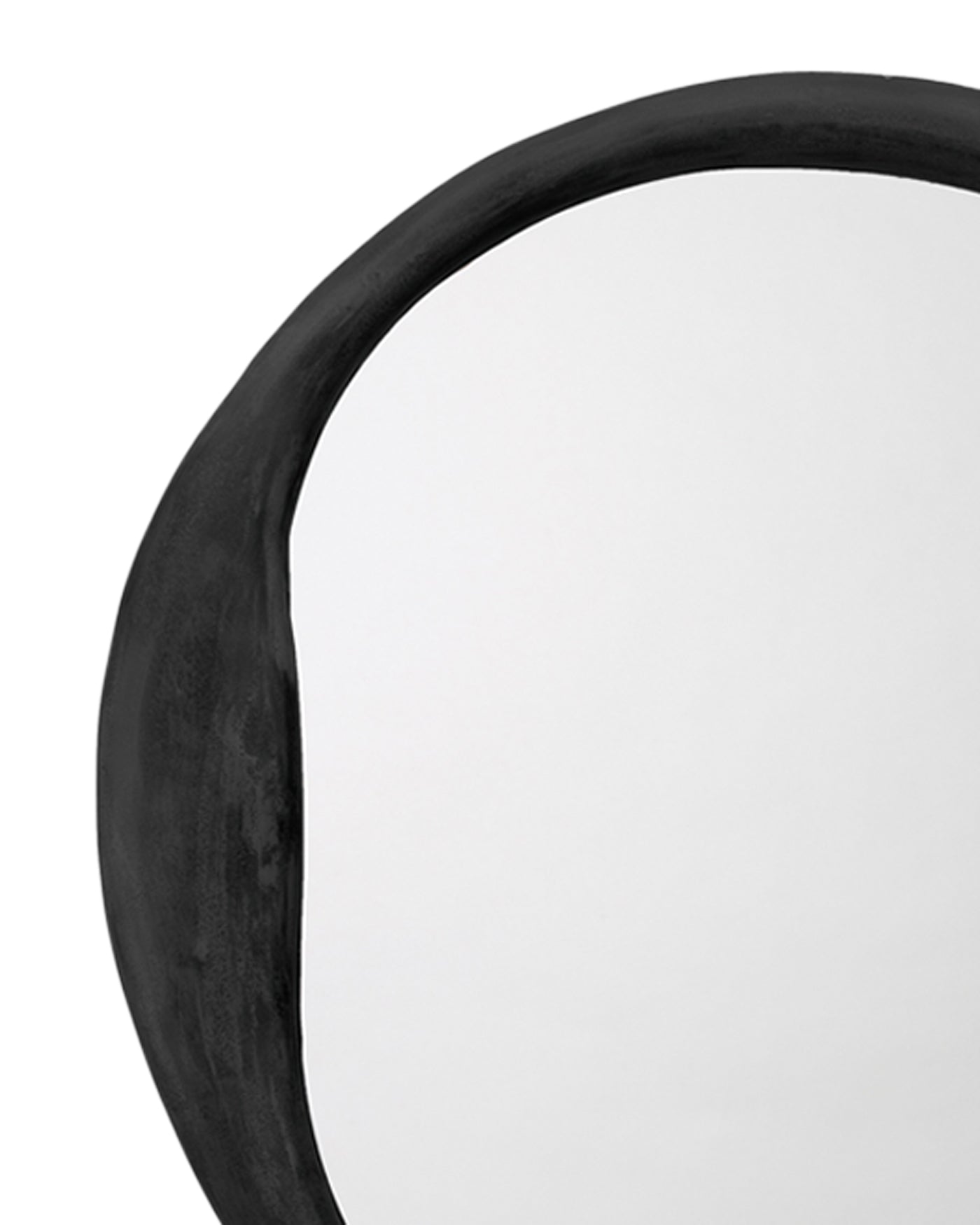 Stylish Organic Round Mirror for Home Decor - Perfect for Living Room, Bedroom & Bathroom